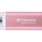 Transcend Esd300p 500GB USB 2.0 SSD Stick Ροζ