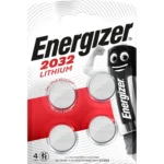 Energizer Μπαταρίες Λιθίου Ρολογιών CR2032 3V 4τμχ