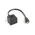 Lanberg Μετατροπέας HDMI male σε HDMI female 1τμχ AD-0019-BK