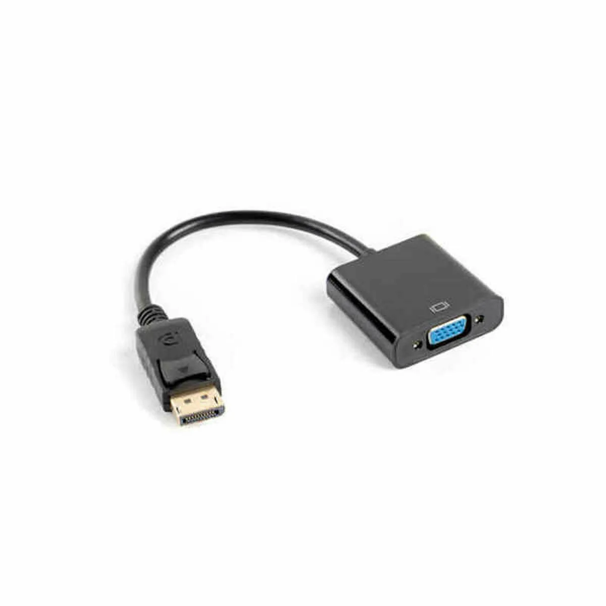 Lanberg Μετατροπέας DisplayPort male σε VGA female 1τμχ AD-0002-BK - Image 1