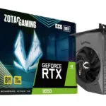 Zotac GeForce RTX 3050 8GB GDDR6 Eco Solo Κάρτα Γραφικών ZT-A30500R-10L