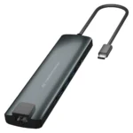 Conceptronic USB-C Docking Station με HDMI 4K PD Ethernet Γκρι (DONN06G)