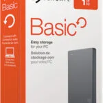 Seagate Basic USB 3.0 / USB 2.0 Εξωτερικός HDD 1.0TB 2.5" Μαύρο