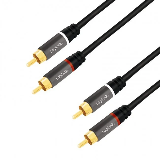 20240809150258_9de7fc71 LogiLink Cable 2x RCA male - 2x RCA male 7.5m CA1208 - Image 1