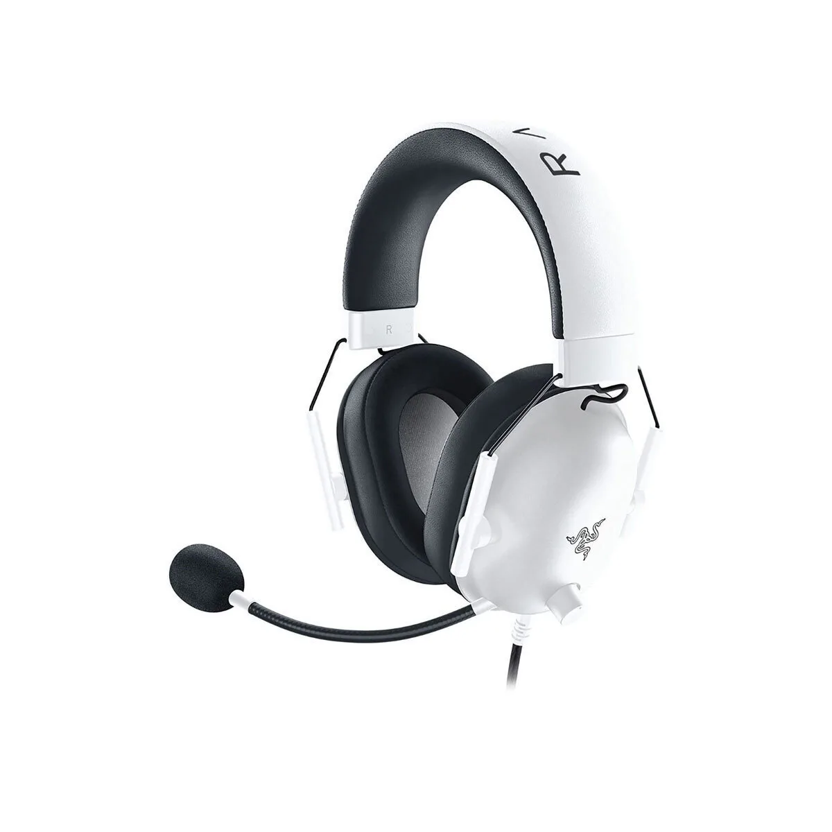 20240809150413_razer_blackshark_v2_x_over_ear_gaming_headset_me_syndesi_3_5mm_leyko Razer BlackShark V2 X Over Ear Gaming Headset με σύνδεση 3.5mm Λευκό - Image 1