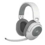 Corsair HS55 Ασύρματο Over Ear Gaming Headset με σύνδεση Bluetooth / USB Λευκό