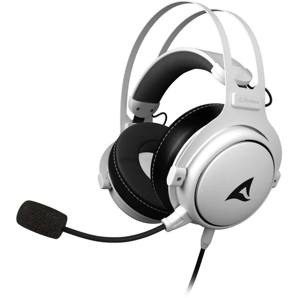 Sharkoon Skiller SGH50 Over Ear Gaming Headset με σύνδεση 3.5mm Γκρι - Image 1