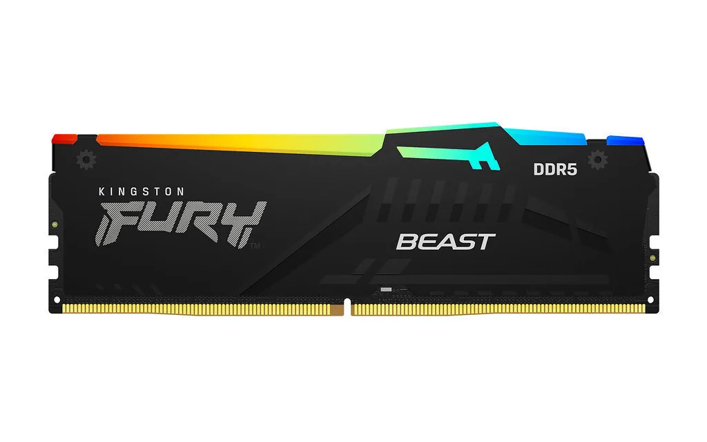 20240809151002_f150d24d Kingston Fury Beast RGB DDR5 64GB RAM με 2x32GB Modules και Ταχύτητα 6400 για Desktop KF564C32BBEAK2-64 - Image 1