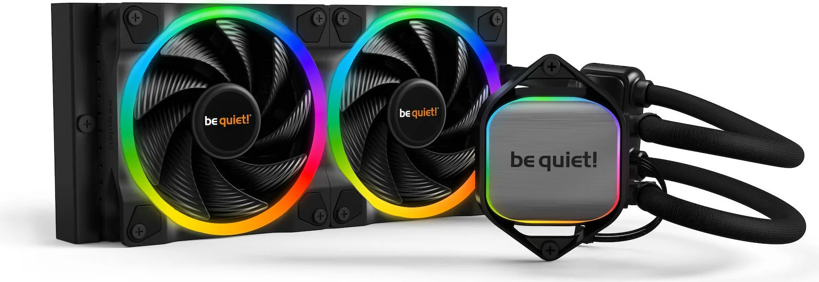 Be Quiet Pure Loop 2 FX Υδρόψυξη Επεξεργαστή Διπλού Ανεμιστήρα 120mm για Socket AM4/AM5/1700/1200/115x με ARGB Φωτισμό - Image 1