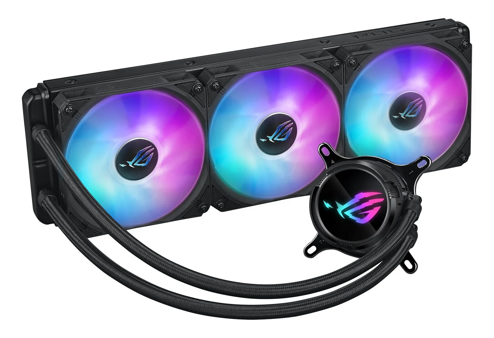 Asus ROG Strix LC III 360 ARGB (v1) Υδρόψυξη Επεξεργαστή Τριπλού Ανεμιστήρα 120mm για Socket AM4/AM5/1700/1200 - Image 1