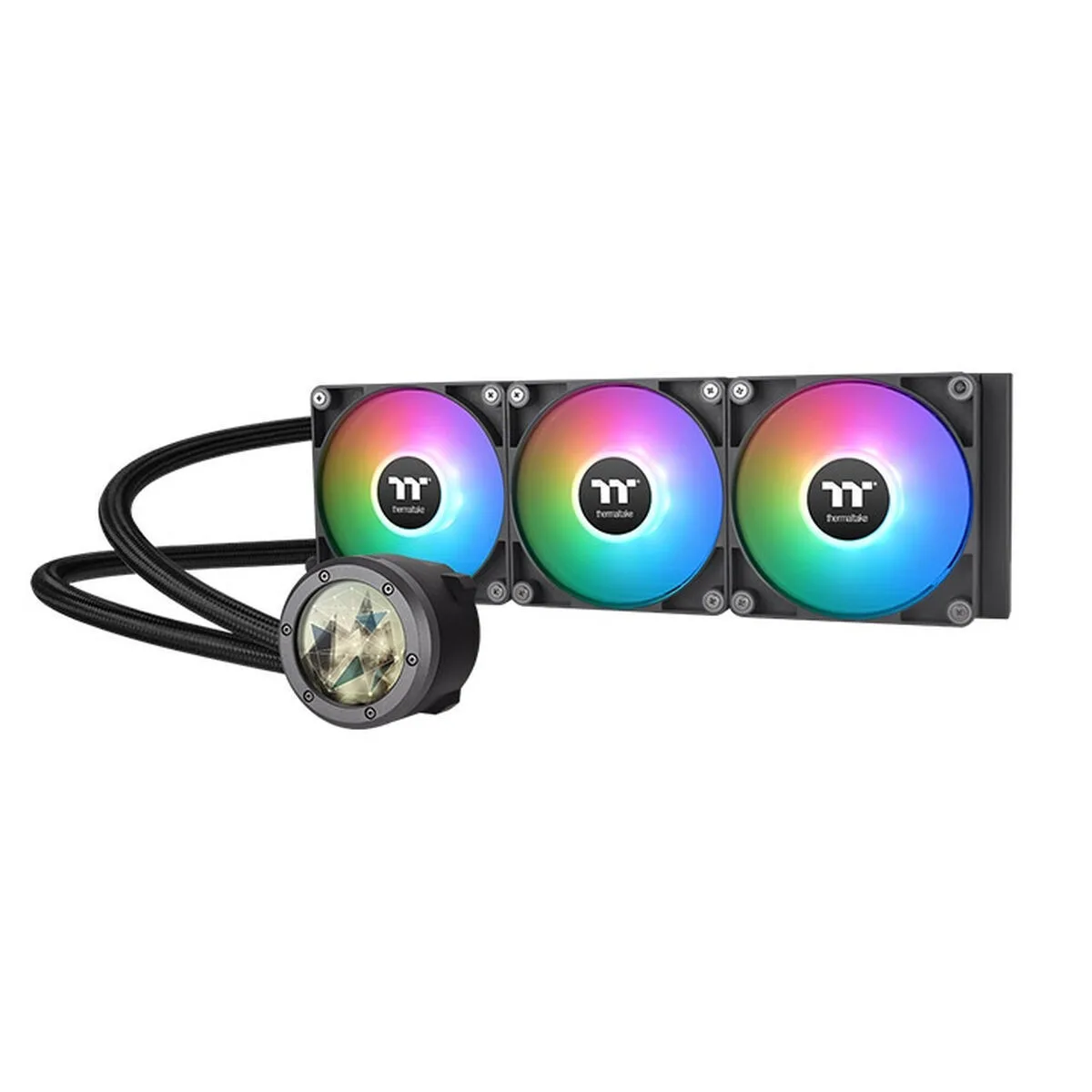 Thermaltake TH360 V2 Ultra ARGB Sync Υδρόψυξη Επεξεργαστή Τριπλού Ανεμιστήρα 120mm για Socket AM5/1700/1200/115x - Image 1
