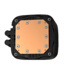 Deepcool LS720 Zero Dark Υδρόψυξη Επεξεργαστή Τριπλού Ανεμιστήρα 120mm για Socket AM4/AM5/1700/1200/115x