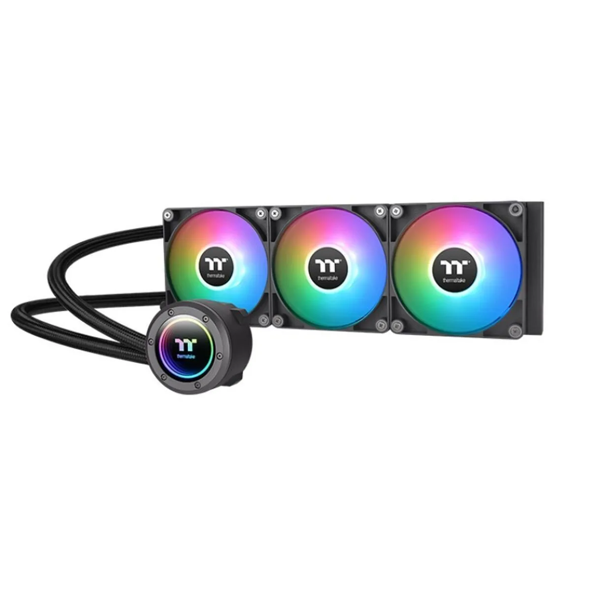 Thermaltake TH420 V2 ARGB Sync (v2) Υδρόψυξη Επεξεργαστή Τριπλού Ανεμιστήρα 140mm για Socket AM4/AM5/1700/1200/115x - Image 1