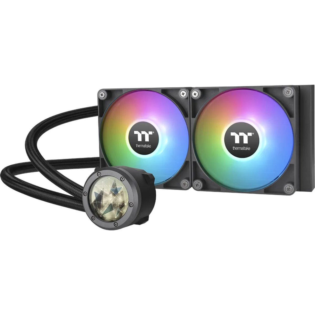 Thermaltake TH240 V2 Ultra ARGB (v2) Υδρόψυξη Επεξεργαστή Διπλού Ανεμιστήρα 120mm για Socket AM4/AM5/1700/1200/115x - Image 1