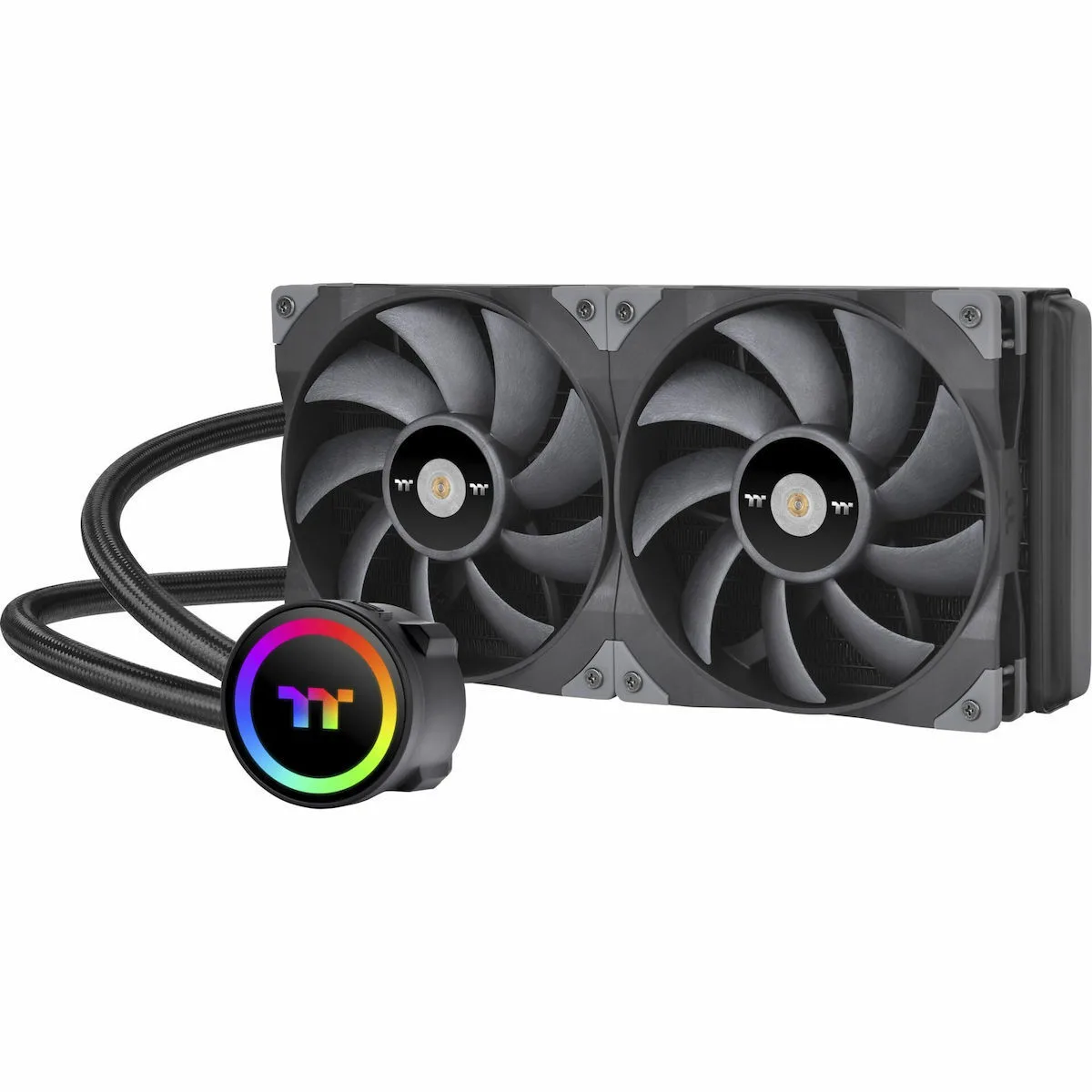 Thermaltake Toughliquid 280 ARGB Υδρόψυξη Επεξεργαστή Διπλού Ανεμιστήρα 120mm για Socket AM4/1200/115x - Image 1