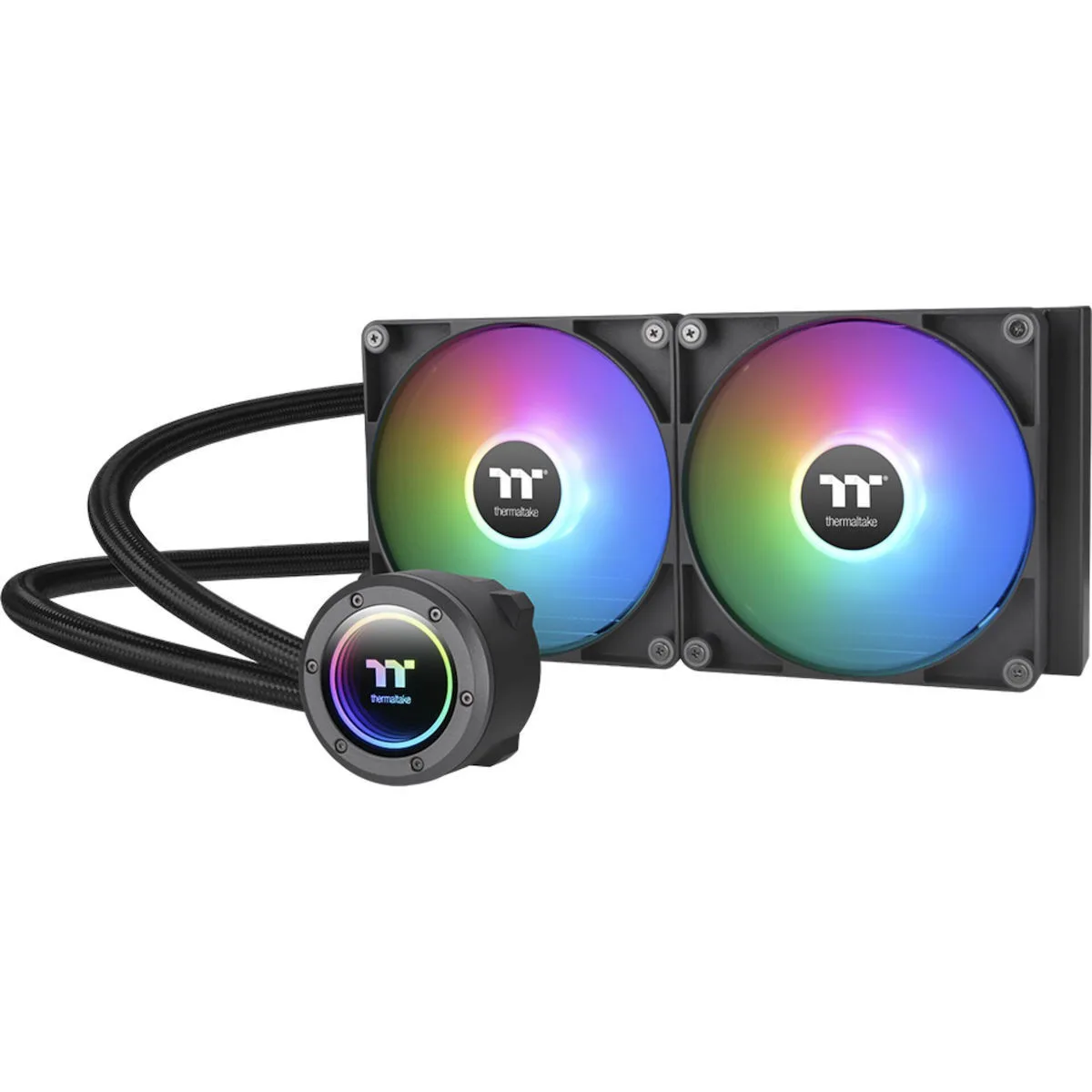 Thermaltake TH280 V2 (v2) Υδρόψυξη Επεξεργαστή Διπλού Ανεμιστήρα 140mm για Socket 1200 με ARGB Φωτισμό - Image 1