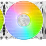 MSI MAG CoreLiquid E240 Υδρόψυξη Επεξεργαστή Διπλού Ανεμιστήρα 120mm για Socket AM4/AM5/1700/1200/115x με ARGB Φωτισμό Λευκή