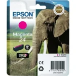 Epson 24 Γνήσιο Μελάνι Εκτυπωτή InkJet Ματζέντα (C13T24234010 C13T24234012)