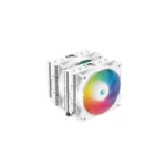 Deepcool AG620 WH ARGB Ψύκτρα Επεξεργαστή Διπλού Ανεμιστήρα για Socket AM4/AM5/1200/115x/1700 Λευκή