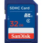 Sandisk SDHC 32GB Class 4 Default Speed με αντάπτορα