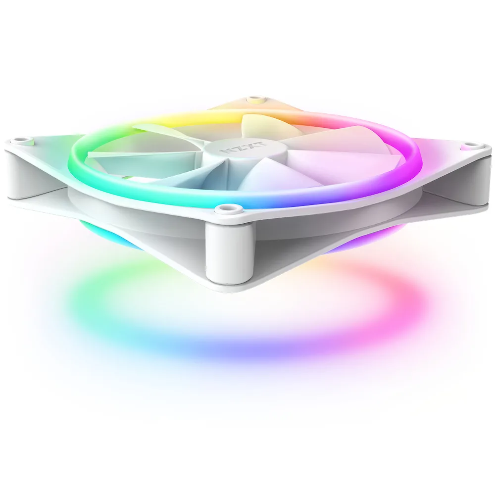20240812162322_381b1139 NZXT F140 RGB Duo Case Fan με Σύνδεση 4-Pin PWM 2τμχ Λευκό - Image 1