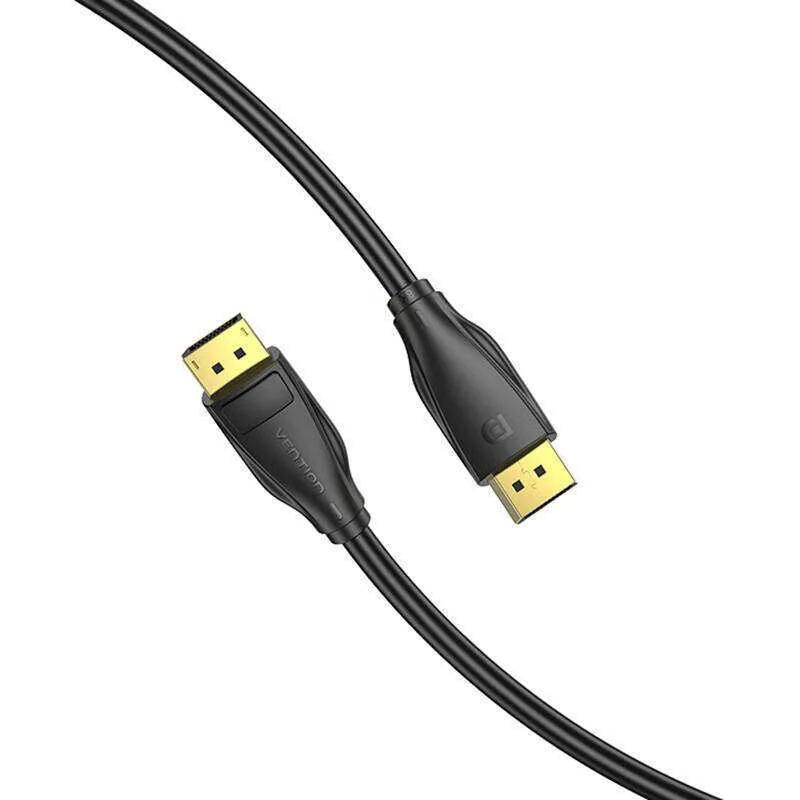 20240812162536_49ad8337 Vention Cable DisplayPort male - DisplayPort male 3m Μαύρο (056256) - Image 1