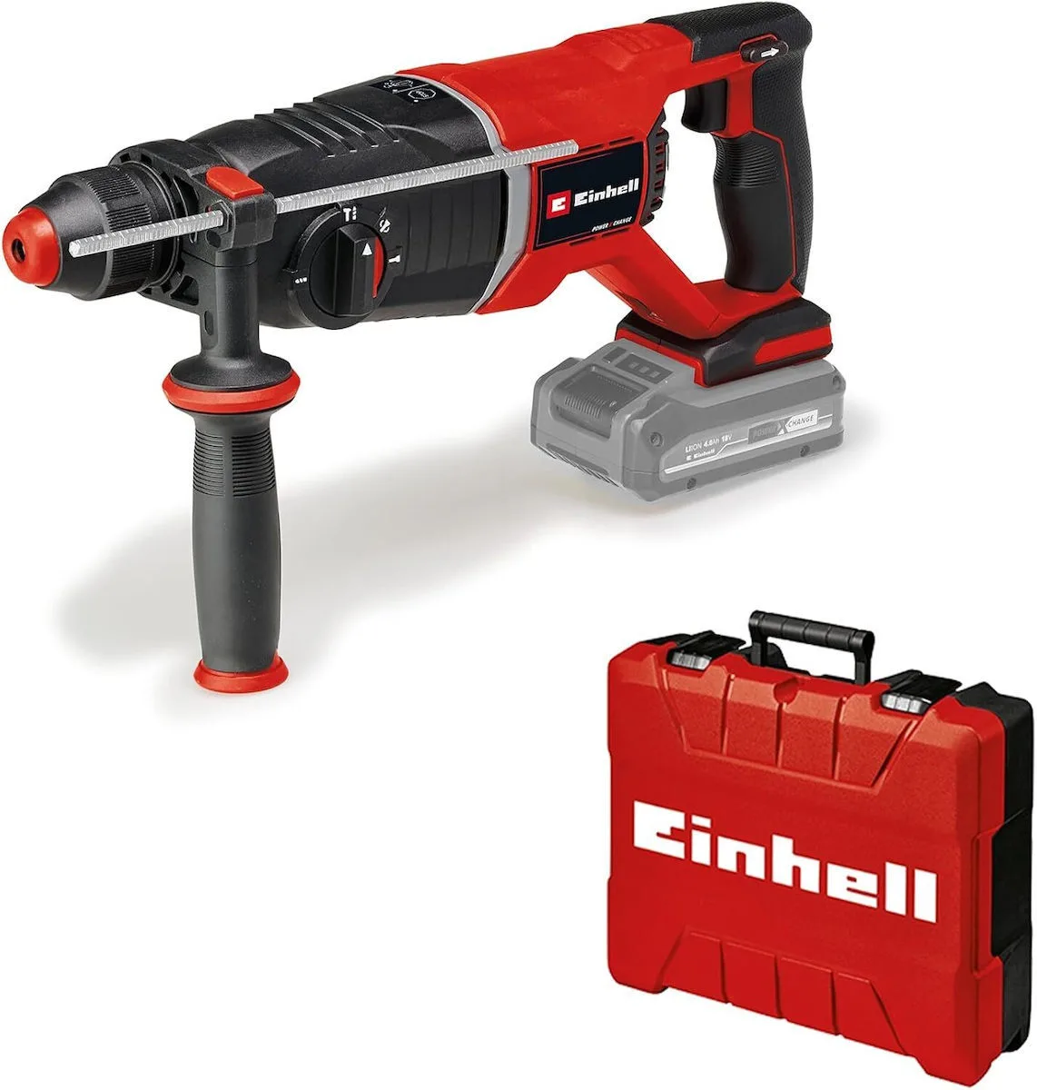 Einhell Κρουστικό Σκαπτικό Πιστολέτο Μπαταρίας Brushless 18V Solo με Υποδοχή SDS Plus 4514270 - Image 1