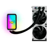 HYTE Thicc Q60 Υδρόψυξη Επεξεργαστή Διπλού Ανεμιστήρα 120mm για Socket AM4/AM5/1700/1200/115x με RGB Φωτισμό