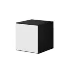 Ντουλάπι Τοίχου Roco RO5 Black/white 37x39x37εκ.