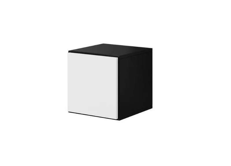 20240814145246_ntoulapi_toichou_black_white_37x39x37ek Ντουλάπι Τοίχου Roco RO5 Black/white 37x39x37εκ. - Image 1