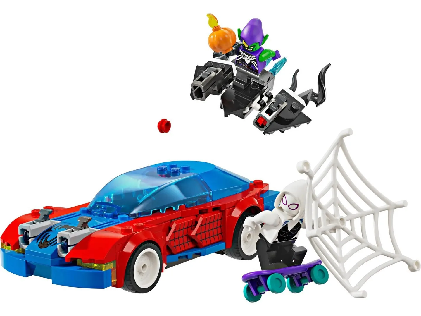 20240814161144_1be17df2 LEGO Spider-Man Spider-man Race Car & Venom Green Goblin για 7+ Ετών 227τμχ 76279 - Image 1