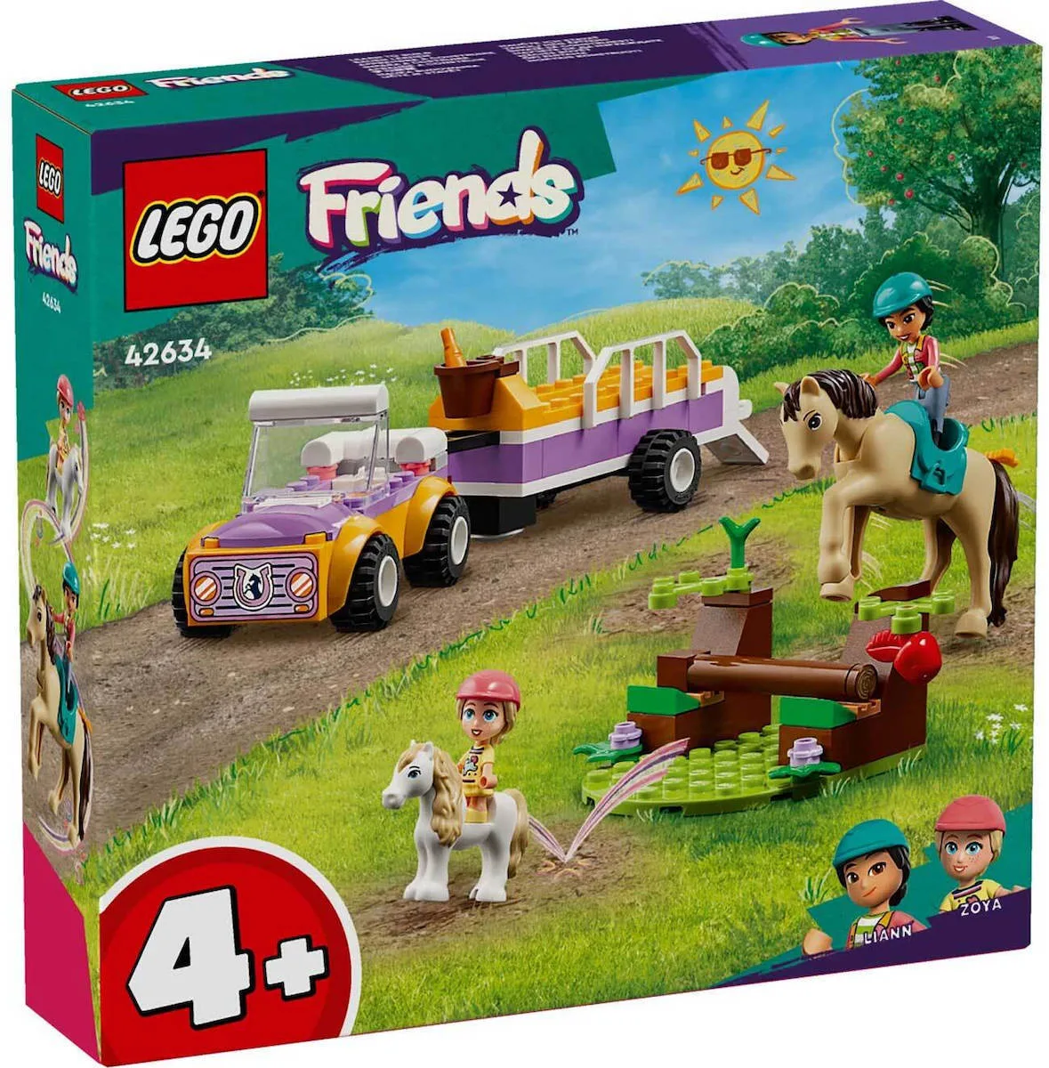 20240814162217_77a49a3c LEGO Friends Horse And Pony Trailer για 4+ Ετών 42634 - Image 1