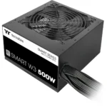 Thermaltake Smart W3 500W Μαύρο Τροφοδοτικό Υπολογιστή Full Wired 80 Plus Standard