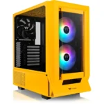 Thermaltake Ceres 350 MX Gaming Midi Tower Κουτί Υπολογιστή με Πλαϊνό Παράθυρο και RGB Φωτισμό Μαύρο