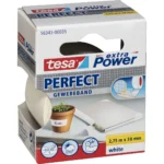 Tesa Gewebekleb 2,75m X 38mm Extra Power Weiß Perfekt 56343