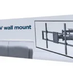 Gembird WM-120ST-01 Βάση Τηλεόρασης Τοίχου με Βραχίονα έως 120"