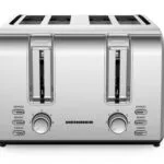 Heinner HTP-4S1500SS Φρυγανιέρα 2 Θέσεων 1500W Inox