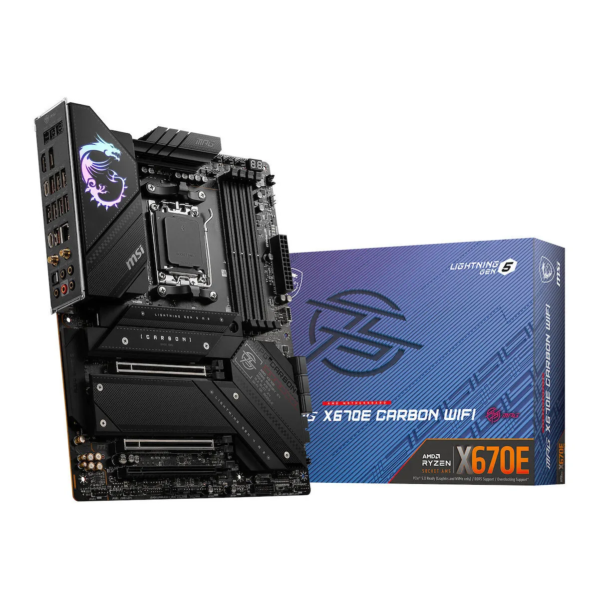 20240822124307_msi_mpg_x670e_carbon_wifi_motherboard_atx_me_amd_am5_socket MSI MPG X670E Carbon WIFI Motherboard ATX με AMD AM5 Socket 7D70-001R - Image 1