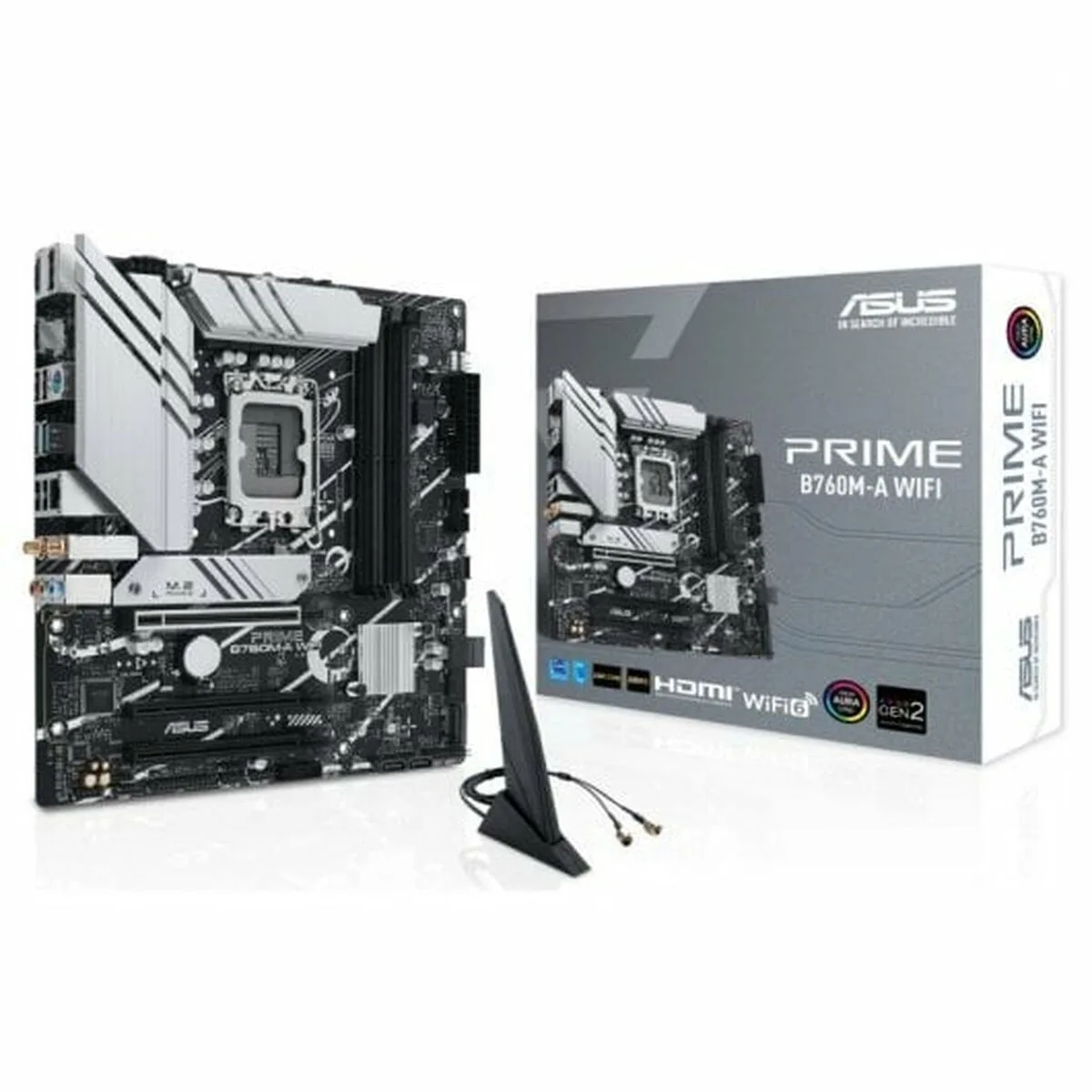 Asus Prime B760M-A WIFI Motherboard Micro ATX με Intel 1700 Socket 90MB1EL0-M0EAY0 - Image 1