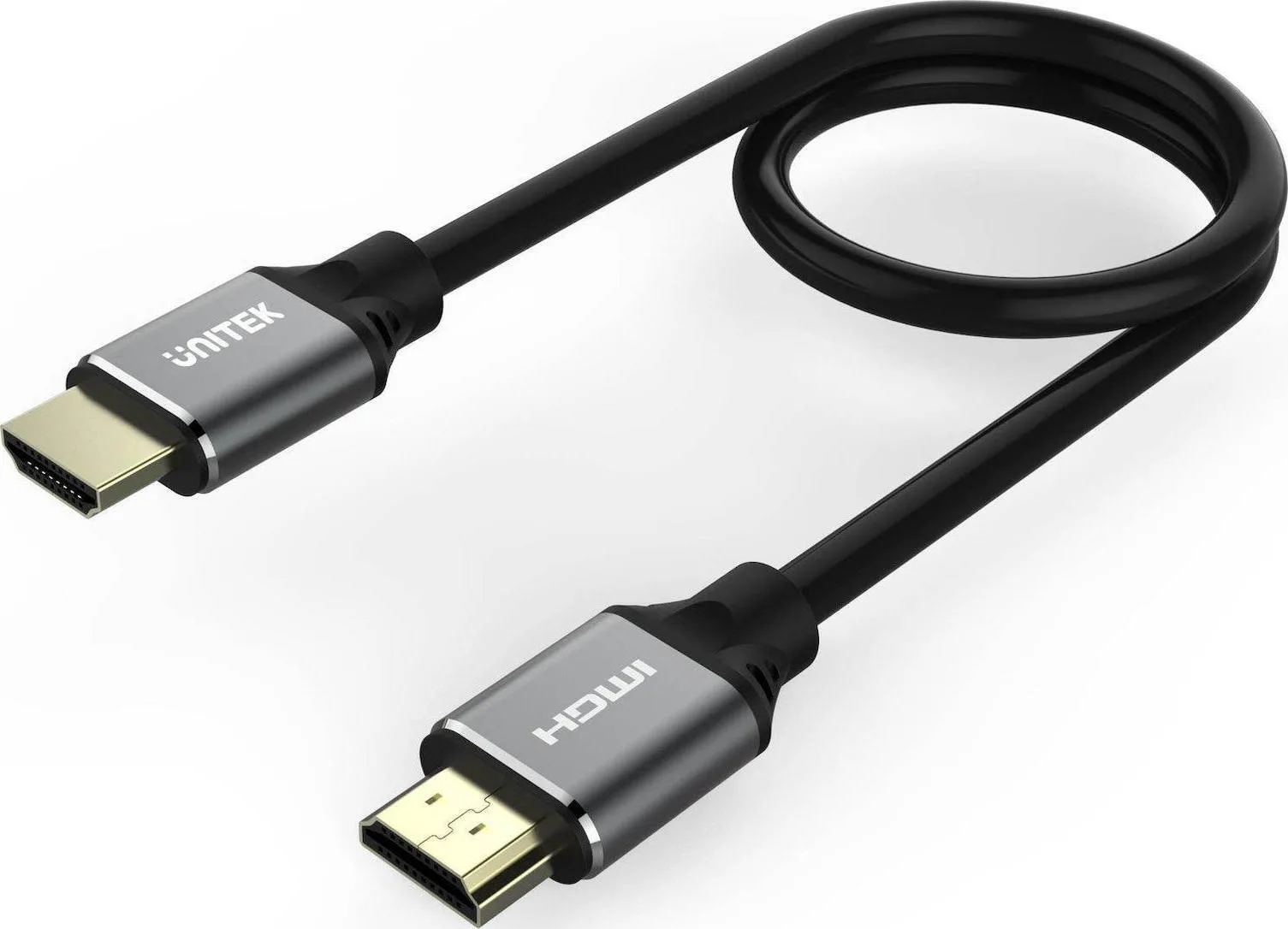 20240822130617_e61fc10f Unitek HDMI 2.1 Cable HDMI male - HDMI male 1.5m Μαύρο (C137W) - Image 1