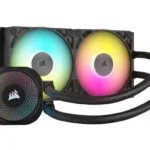 Corsair iCUE Link Titan 240 RX RGB Υδρόψυξη Επεξεργαστή Διπλού Ανεμιστήρα 120mm για Socket AM4/AM5/1700