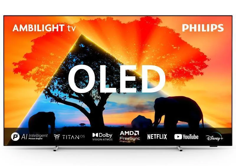 Philips Smart Τηλεόραση 65" 4K UHD OLED OLED769 HDR (2024) 65OLED769/12 - Image 1
