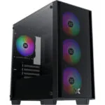 Xigmatek NYX Air II Gaming Mini Tower Κουτί Υπολογιστή με Πλαϊνό Παράθυρο Μαύρο