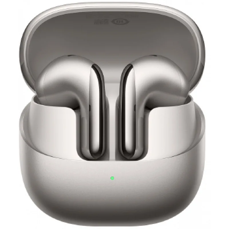 Xiaomi Buds 5 Bluetooth Handsfree Ακουστικά με Αντοχή στον Ιδρώτα και Θήκη Φόρτισης Titan Gray - Image 1