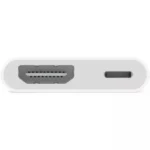 Apple Μετατροπέας Lightning male σε HDMI / Lightning female Λευκό 1τμχ MW2P3ZM/A