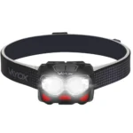Vayox Επαναφορτιζόμενος Φακός Κεφαλής LED IP65 με Μέγιστη Φωτεινότητα 500lm