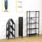 Topeshop Ραφιέρα Κουζίνας Μεταλλική σε Γκρι Χρώμα RGATOHMET0002