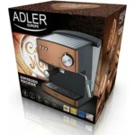 Adler Μηχανή Espresso 850W Πίεσης 15bar Μπεζ AD 4404