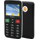 Olympia Lux Dual SIM Κινητό με Μεγάλα Κουμπιά Μαύρο