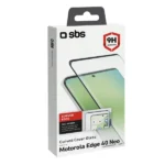 SBS Full Face Tempered Glass Μαύρο (Motorola Edge 40) SCR4DMOED40N